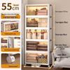 miflame Foldable 5-Tier Kids Storage Cabinet
