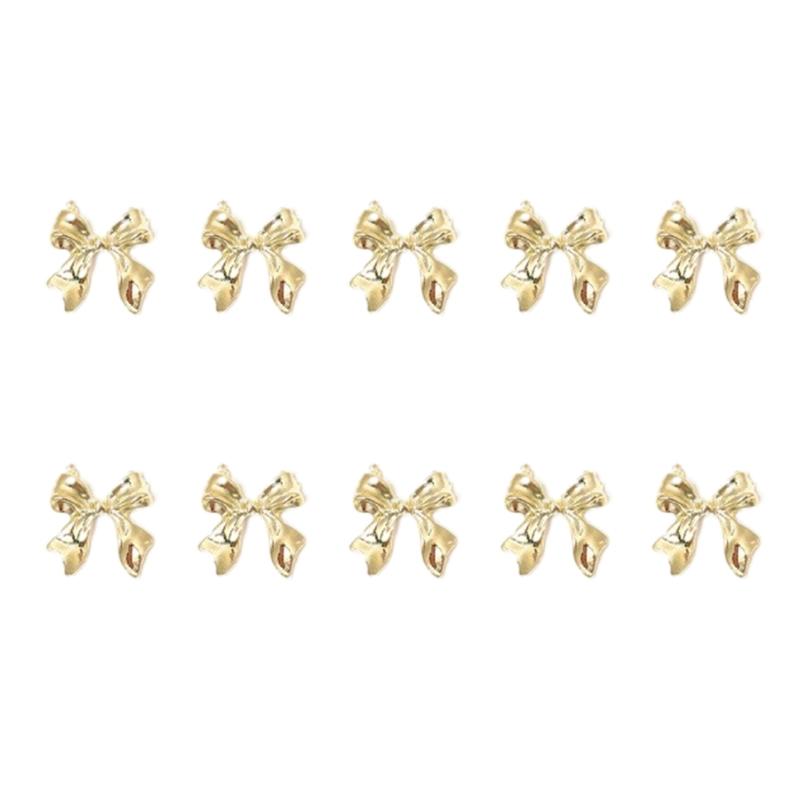 

Alloy Nail Art Rivets,3D Bows Nail Art Charms Nail Art Decals Bows Nail Rhinestones Nail Art Supplies for Women Girls
