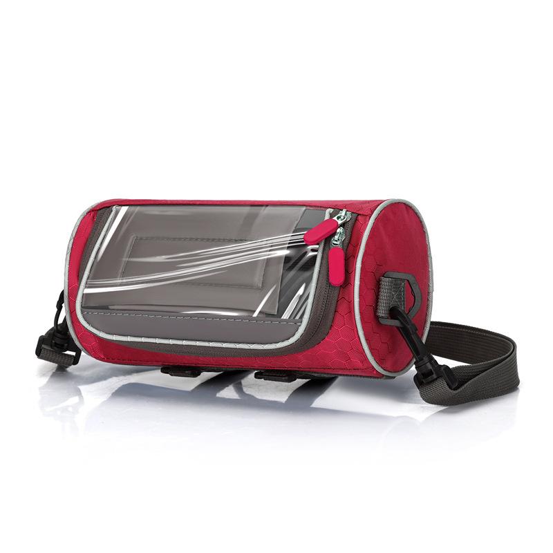 

Новая подвесная сумка для езды на открытом воздухе, многофункциональная сумка для езды на шоссейном велосипеде, мужская сумка через плечо, модная сумка на одно плечо розы красного