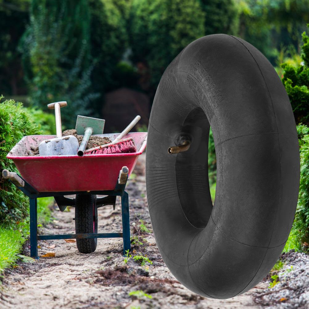 Tire Wheel Rubber Inner Tube Replacement Bent Valve Fits for Tool Trolley3504