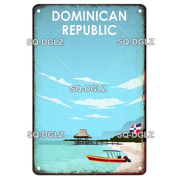 Ретро Металлическая Вывеска Город ДУБЛИН ДАЛЛАС Жестяная Вывеска Винтажная Кантри Табличка Декор Для Паба Бара Настенный Декор Жестяная Вывеска Постер Подарок 20x30cm(7.8x11.8inch)