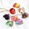 2025 New Punk Skull Pendants Lampwork Charm Pendants for Jewelry Making Skeleton Pendant DIY Necklace Christmas Gift Wholesale