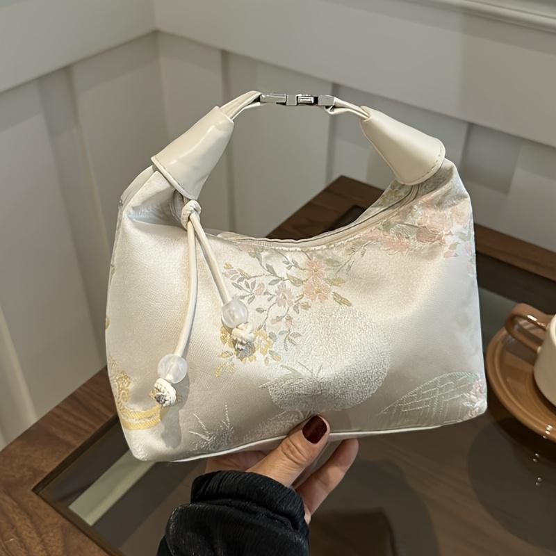 

Handbag for Women - Adjustable Strap, Zipper Closure, Versatile Handbag for Casual & Formal Occasions белый