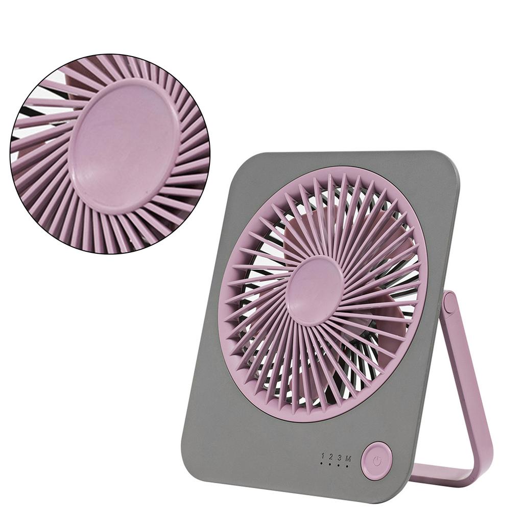 Desktop Fan Lightweight Cooling Fan Table Fan Convenient USB Fan Electric Fan Powerful Desk Fan for Dormitory Office
