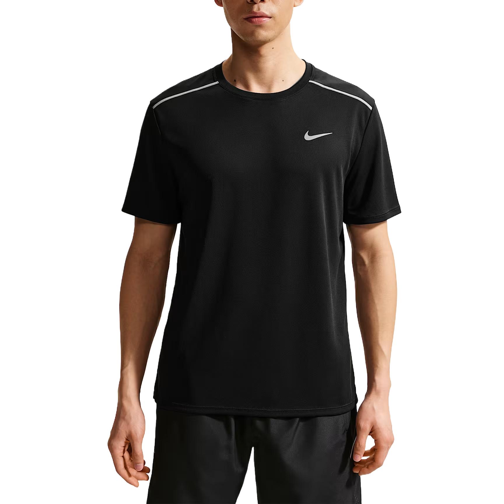 Nike Dri-FIT UV Short Sleeve Running T-Shirt Men tops IF2083-010 S