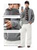 Retro Chunky Knit High Neck Sweater - Cozy Autumn/Winter Loose Fit