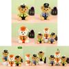 Charming Police Bear Plush Doll Decorative Keychain For Car And Motorcycle