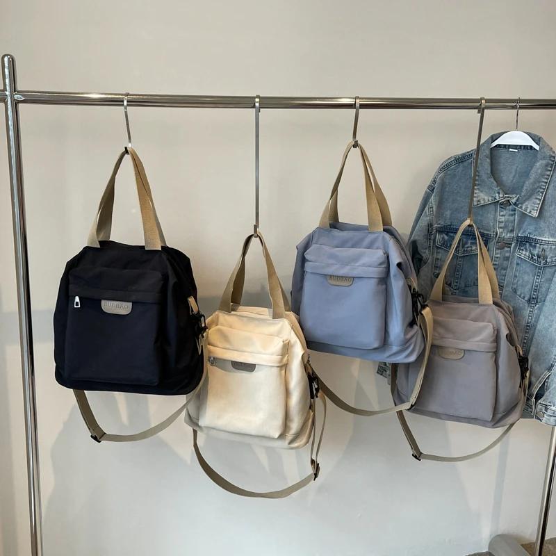 Large Capacity Casual Sewing Thread Shoulder Bags  Hot Sale Crossbody Bags for Women Zipper Nylon Women's Handbags