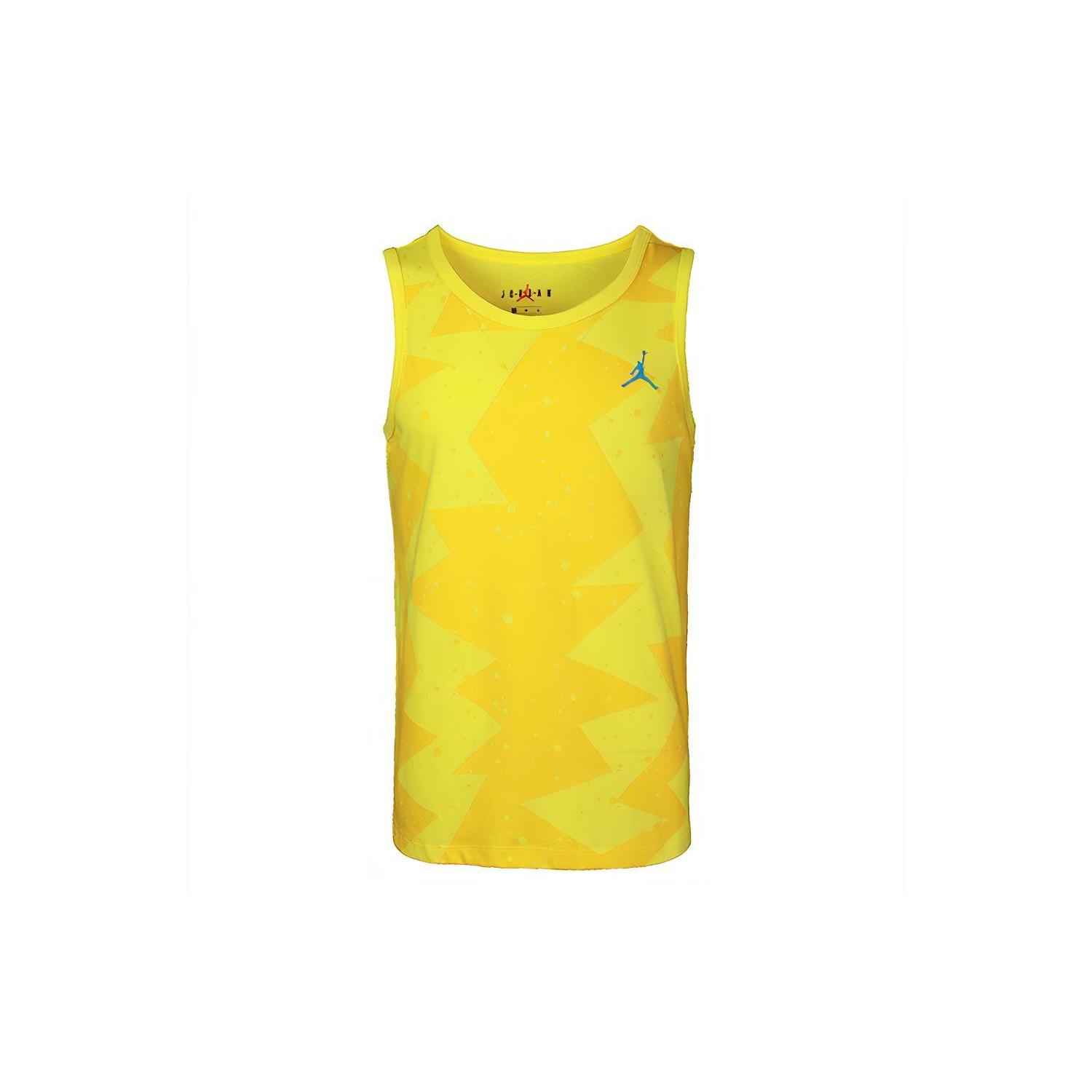 Jordan Basketball Jersey Men s Yellow CJ6231-728 L