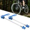 2Pcs   Wheel Hub Skewers Mountain Bike Road Bike Axle Quick Release Skewer Lever