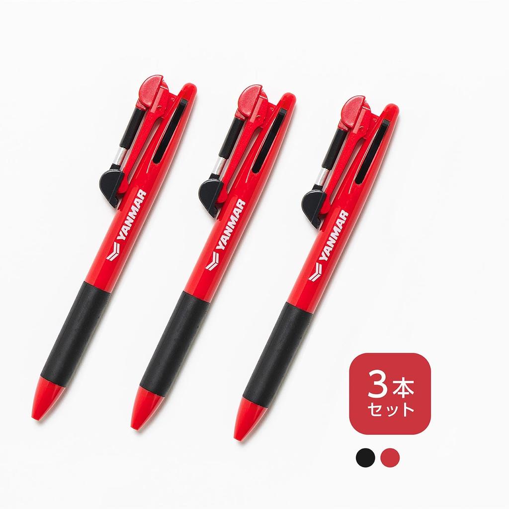 Yanmar Shovel Ballpoint Set of Ballpoint Construction Working Writing Ballpoint YANMAR FLYING-Y Pen, 3, Pen, Machinery, Vehicles, Instruments, Pen,