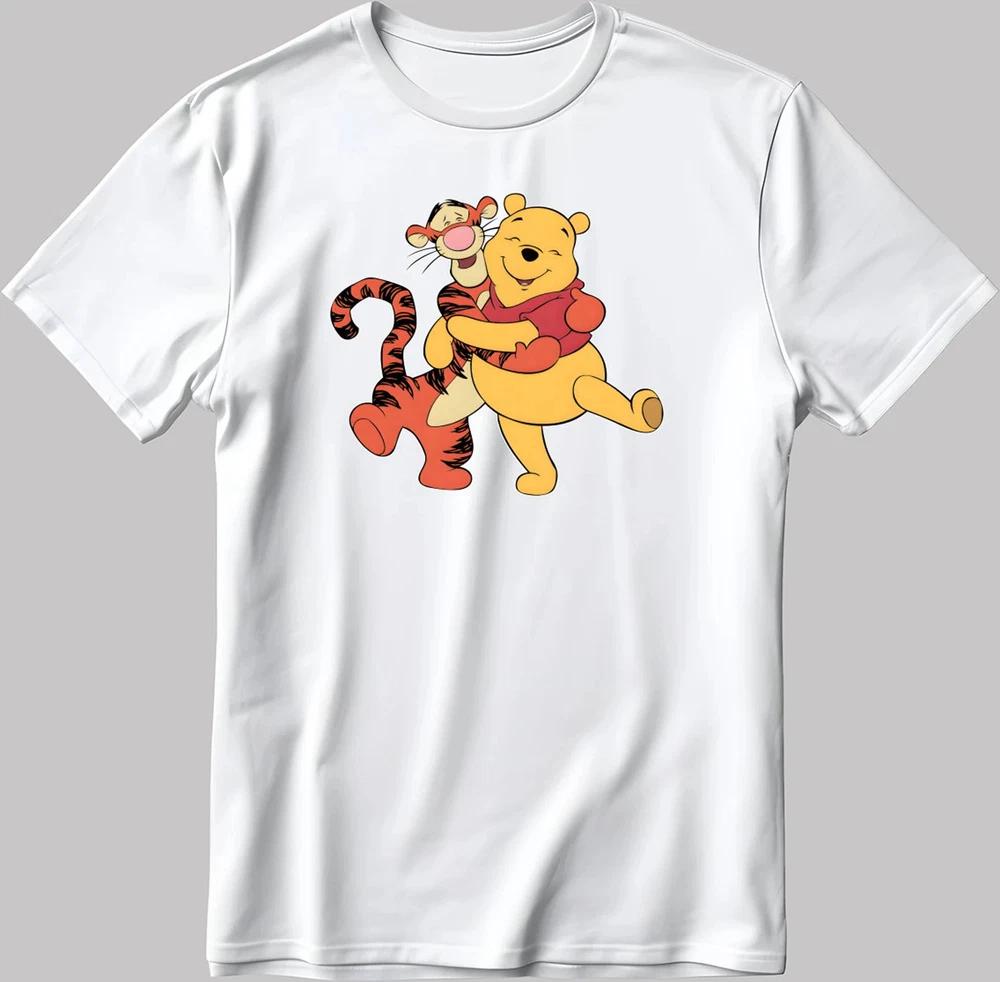 Winnie The Pooh Hugging Tiger TShirt S