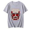 Attack On Titan & Colossus Titan T-shirts  Unisex Male Female Fashion Four Seasons T Shirts 100% Cotton Tshirts O-Neck High Street Graphic