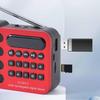 Portable Radio Mini Headphone Jack Sturdy Pocket Size MP3 Player for Walking Outdoor
