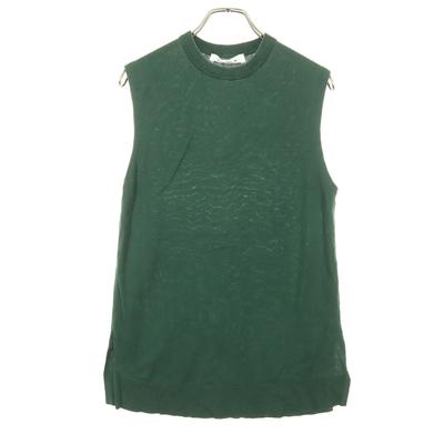 ENFOLD No Sleeve Knit Vest 38 Green Women Used