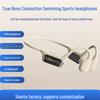 S10 Waterproof Bone Conduction Headphones for Swimming with Long Battery Life, Wireless Bluetooth, In-Ear Sports Design