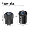4Pcs/Set Car Wheel Tire Valve Caps Metal Stem Cover For Volvo XC90 S60 V40 XC60 S80 S40 V70 V50 S90 T6 V60 V90 XC40 XC70 C30