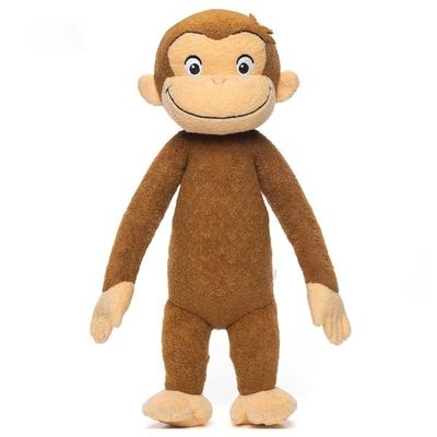 Takara Tomy Arts Curious George Plush Toy L Curious George Plush Toy Approximately 35cm Tall