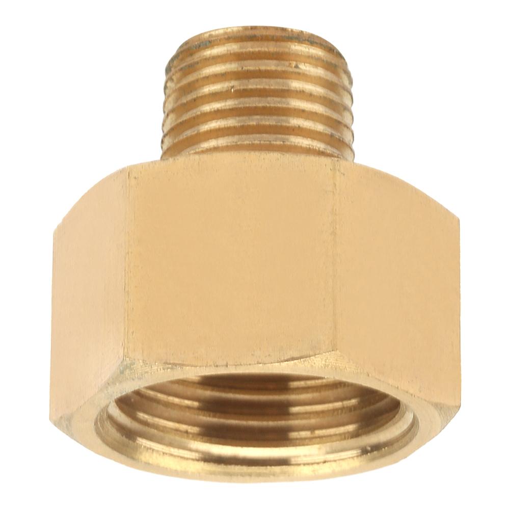 Brass Pipe Fitting Adapter for Pressure Gauge 1Celsius4  BSPT Male to 1Celsius4  NPT Female