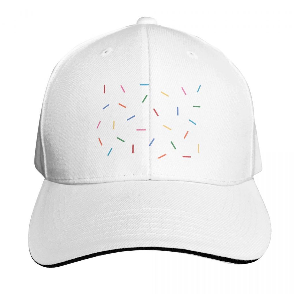 Colorful Sprinkles Baseball Cap Winter Hat Funny Hat Derby Hat Military Tactical Cap Unisexs Womens