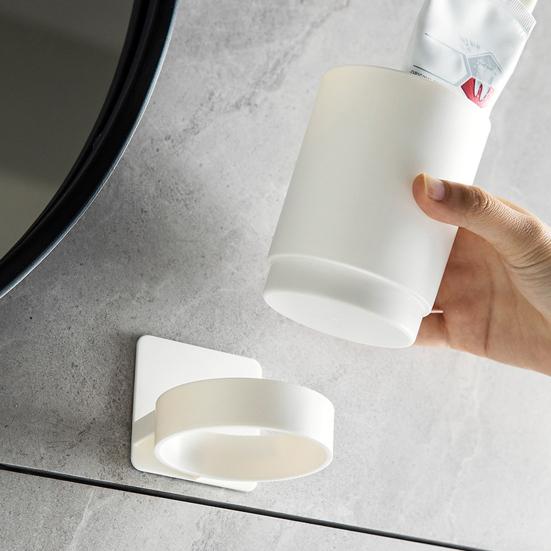 Toothbrush Holder Anti-falling Wear-resistant Lightweight Wall-mounted Toothbrush Holder for Home