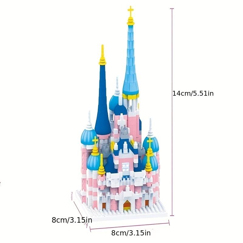 Фэнтезийный Замок Строительные Блоки Девочка Принцесса Высокая Сложность Детская Головоломка Головоломка Головоломка Игрушка