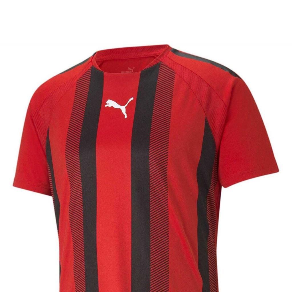 Puma Camiseta Listrada da Equipe Liga Masculina