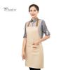 Waterproof Apron for Men Women Adjustable Length Waist Tie Multi-Pocket Apron for Kitchen Grill Restaurant Bar Cafe Beauty Salon Nail Studio Uniforms