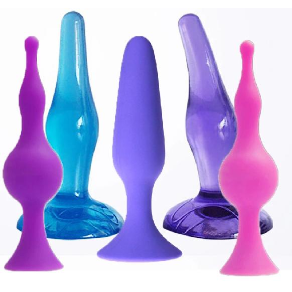 For Women Silicone Anal Toys Sex Toys for Woman Anal Anus Plug Sex Products Butt Plug Silicone Buttplug GSPOT SQUIRT VIG TOY
