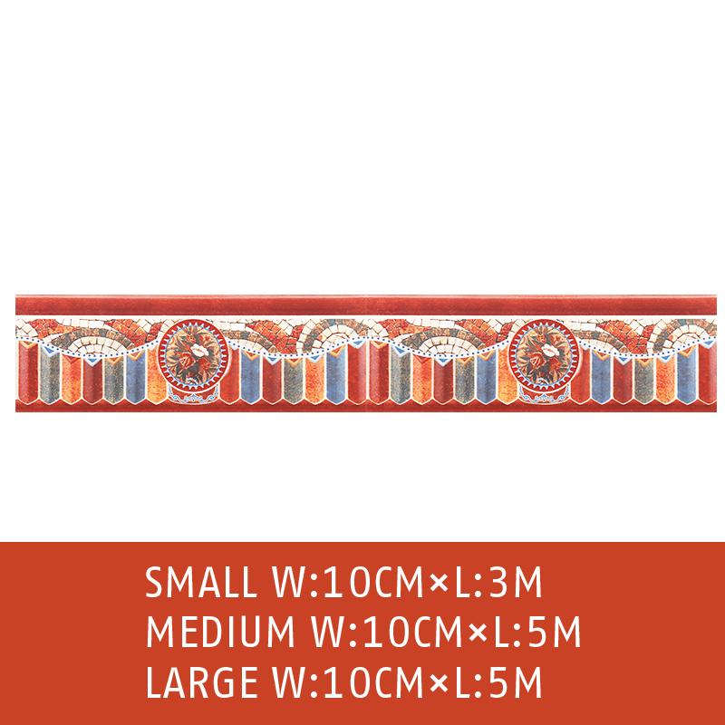 3/5M Self Adhesive Wall Skirting Border Sticker PVC Kitchen Cabinet Cupboard Waterproof Baseboard Wallpaper Wall Sticker