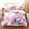 3D Printing Anime Kawaii Girls Rizelmine Bedding Set Single Twin Full Queen King Size Bed Set Adult Kid Bedroom Duvet Cover Sets