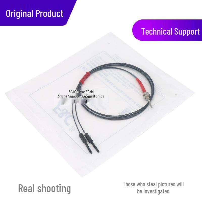 Jiazhun FFRS-410-I M4 Reflective Fiber Optic Probe, 10mm Protrusion, 1m Cable.