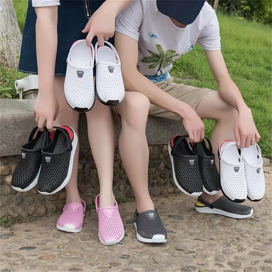 Summer Flip Flops Garden Shoes Men Anti Slip Thick Sole Slippers Lightweight   Man Women Unisex Fashion Beach Sandals