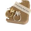 Exquisite Personality Glossy Surface Stainless Steel Heart Letter "YES""NO" Rings For Women Finger Charm Jewelry Accessory Gifts