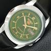 AUTOMATIC VINTAGE REFURBISHED SEIKO 5 JAPAN MENS GREEN DIAL WATCH A445535-1