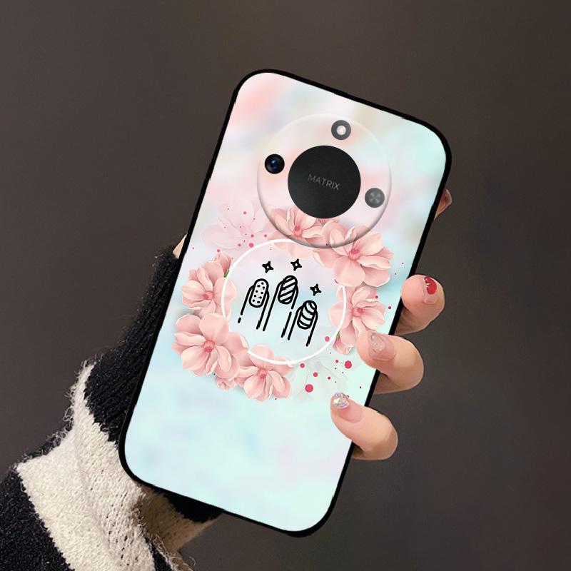 

For Honor X9C Smart 5G Case Shockproof Protective Phone Back Cover Cases For Honor X9C Luxury Color Painted Protective Fundas For Honor X9C Smart