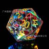 DND Dice Set D6 D20 1pc Each K9 Crystal Polyhedral Tabletop RPG Board Games