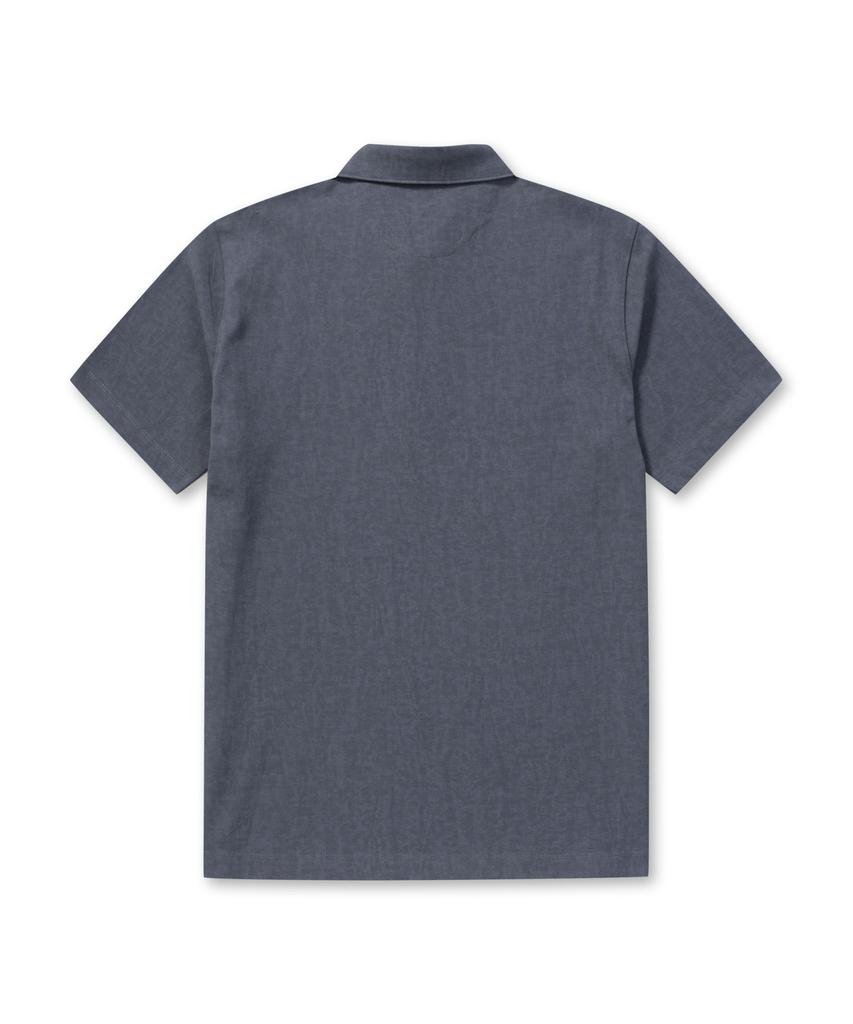BRENTWOOD Dying Like Polo Neck T-Shirt Brtam25521Bux