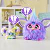 Hasbro Furby Furblets Ziva Mini Electric Plush Toy for Boys and Ages Furby Authentic Friend, Girls, 6+, Rainbow, Zebra, Speak, Musical, G1778,