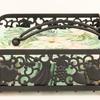 Table Napkin Holder with Windproof Arm Decor Hollow Design Fruit Weighted Large Capacity Outdoor