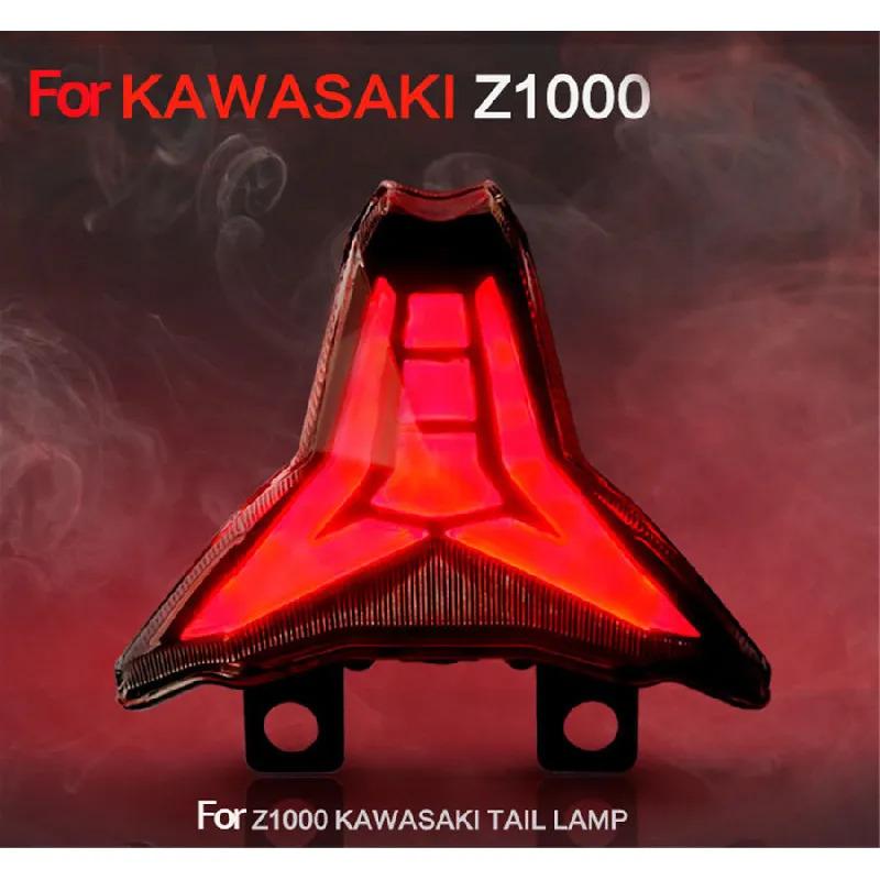 

Led Tail Lights Smoke Lens Turn Signal Blinker For Kawasaki Z1000 2014-2018