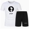 Anime Goku Mesh Sports T-shirt & Shorts Set - Breathable Basketball Uniform