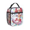 Kaname Magical Insulated Lunch Bags Thermal Bag Lunch Container Puella Magi Madoka Magica Tote Lunch Box Food Handbags Outdoor