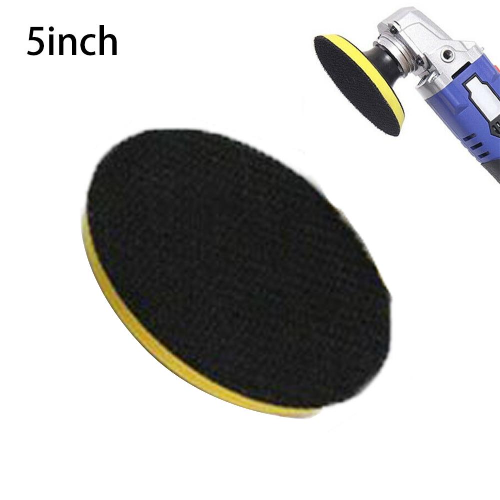 Buffing Backing Plate Professional Black 1pcs 3/4/5/6/7 inch Polishing
