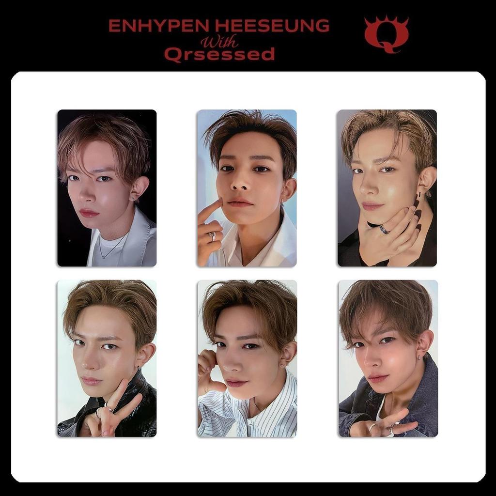 EN Skupina Lee Hee-seung Qrsessed Kontaktní čočka Fotokarta Merch