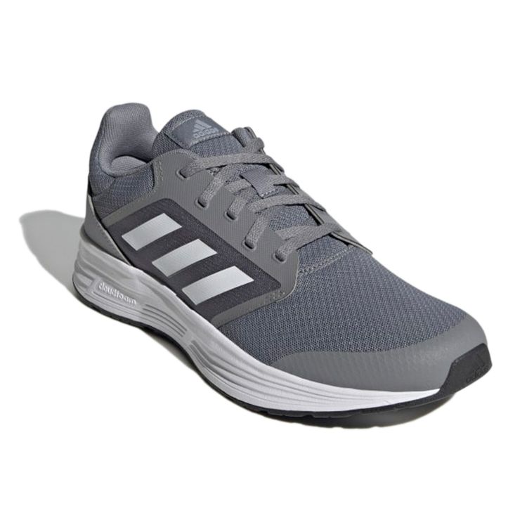 Adidas Galaxy 5 Men Grey Cloud White Halo Silver Running Sneakers H04593