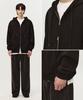Topboy [2Pack Non-Fleece Or Fleece] Essential Oversized Two-Way Zip-Up Hoodie 3 Colors (Type B)