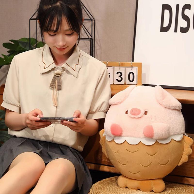 Cute Cute Snapper Pig Doll Plush Toy Pig Doll Children Sleeping Company Soothing Doll