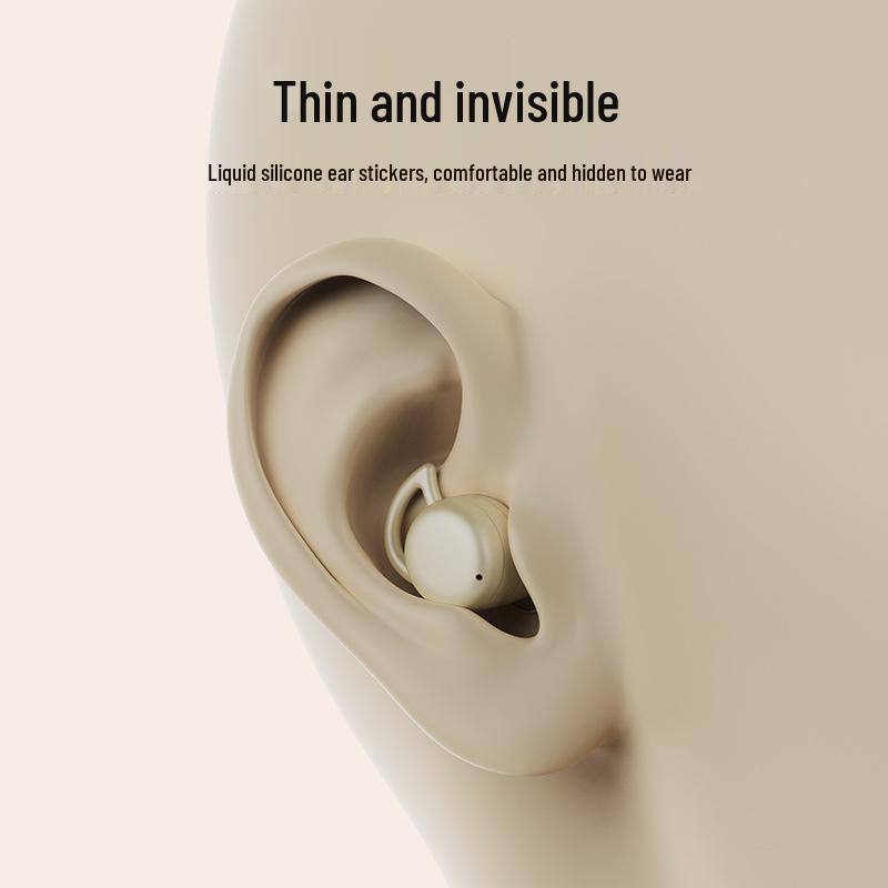 Smart Digital Display Noise-Cancelling Bluetooth Earphones for Sleep and Sports