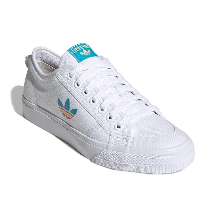 Adidas Nizza Trefoil 'White Blue' FY2259